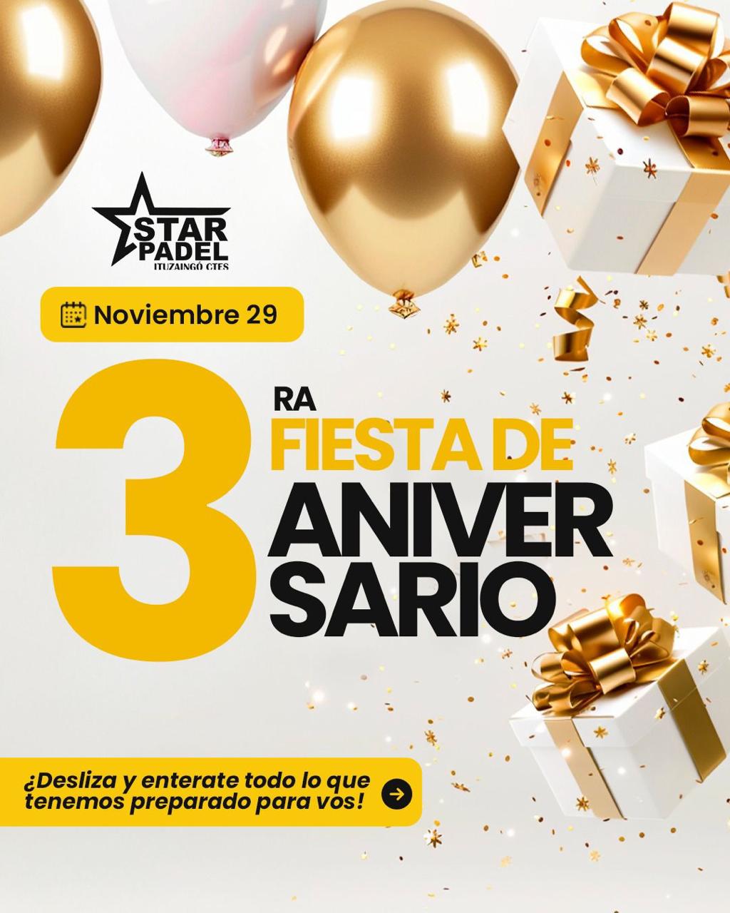 FIESTA ANIVERSARIO